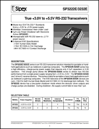 SP3222EHCP Datasheet