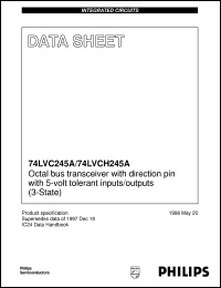 74LVCH244ADB Datasheet