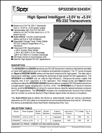 SP3243EET Datasheet