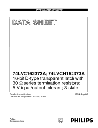 74LVC162373ADGG Datasheet