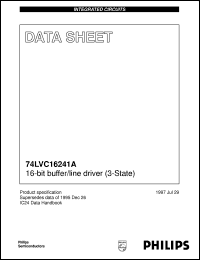 74LVC16241ADGG Datasheet