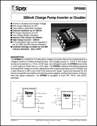 SP6660EB Datasheet
