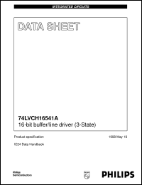 74LVCH16541ADL Datasheet
