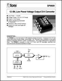 SP9601BS Datasheet