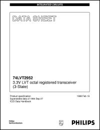 74LVT2952DB Datasheet