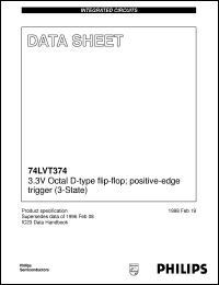 74LVT374MTCX Datasheet