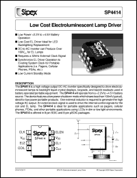 SP4412ACX Datasheet