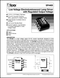 SP4403EU Datasheet