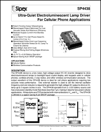 SP4438UEB Datasheet
