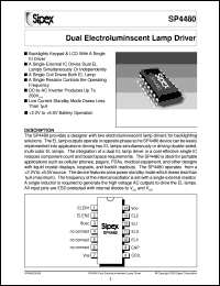 SP4480NEB Datasheet