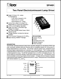 SP4490UEB Datasheet
