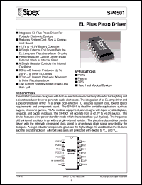 SP4501EN Datasheet