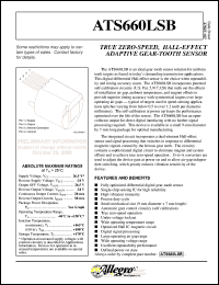 ATS660LSB Datasheet