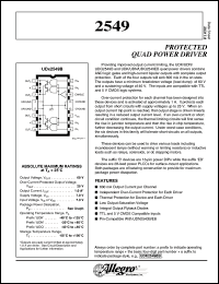 UDQ2549EB Datasheet