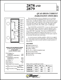 UDN2879W-2 Datasheet