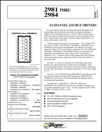 UDQ2982LW Datasheet