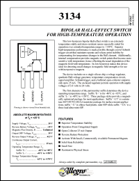 A3134LUA Datasheet