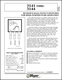 A3144LUA Datasheet