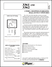 A3362EEUA-TL Datasheet