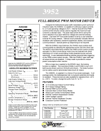A3958SLB Datasheet