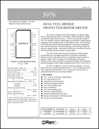 A3976KLB Datasheet