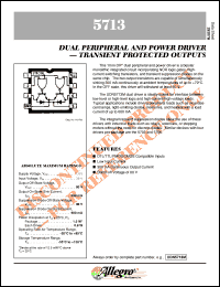 UDN5713M Datasheet
