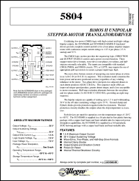 UCN5801EP Datasheet