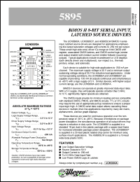 UCN5895SLW Datasheet