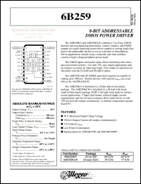 A6B259KLW Datasheet