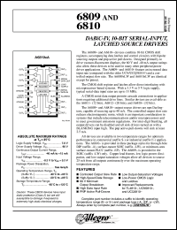 A6809ELW Datasheet