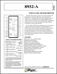 A8932CLWA Datasheet