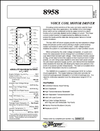 A8958CLB Datasheet