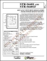 STR-S6411 Datasheet