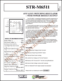 STR-M6511 Datasheet