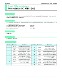 MM1366 Datasheet