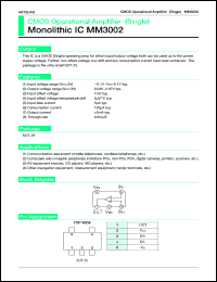 MM3002 Datasheet