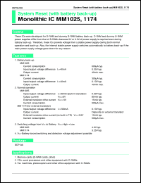 MM1025 Datasheet