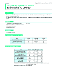 LMF501T-2 Datasheet