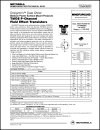 MMDF2P02HDR2 Datasheet