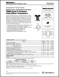 MMDF3P03HDR2 Datasheet
