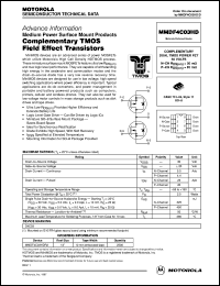 MMDF4C03HDR2 Datasheet
