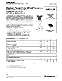 MMFT107T1 Datasheet