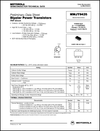 MMJT9410 Datasheet