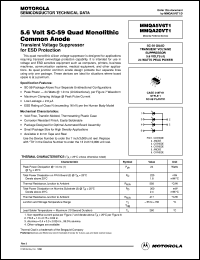 MMGA5V6T1 Datasheet