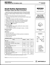 MOC263 Datasheet