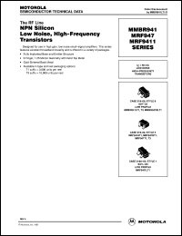 MMBR941T3 Datasheet