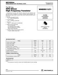 MMBR911LT1 Datasheet