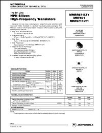 MMBR5711LT1 Datasheet