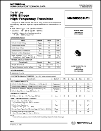 MMBR5031LT1 Datasheet