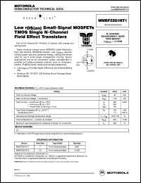 MMBF5460 Datasheet